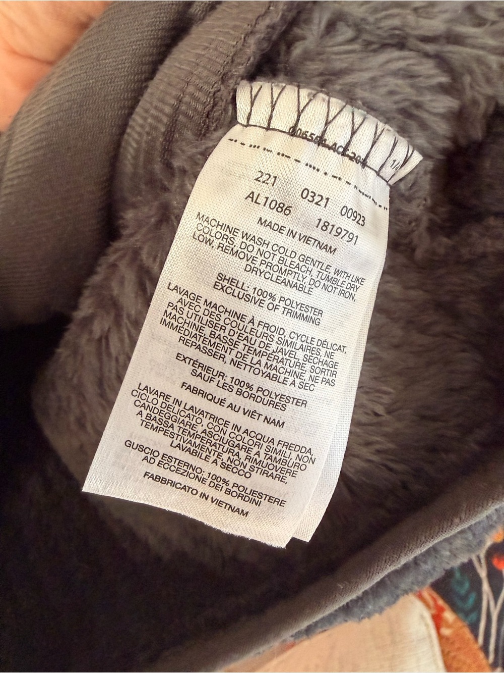 Columbia Women's Gray Teddy Fleece Jacket SzS - Picture 4 of 4